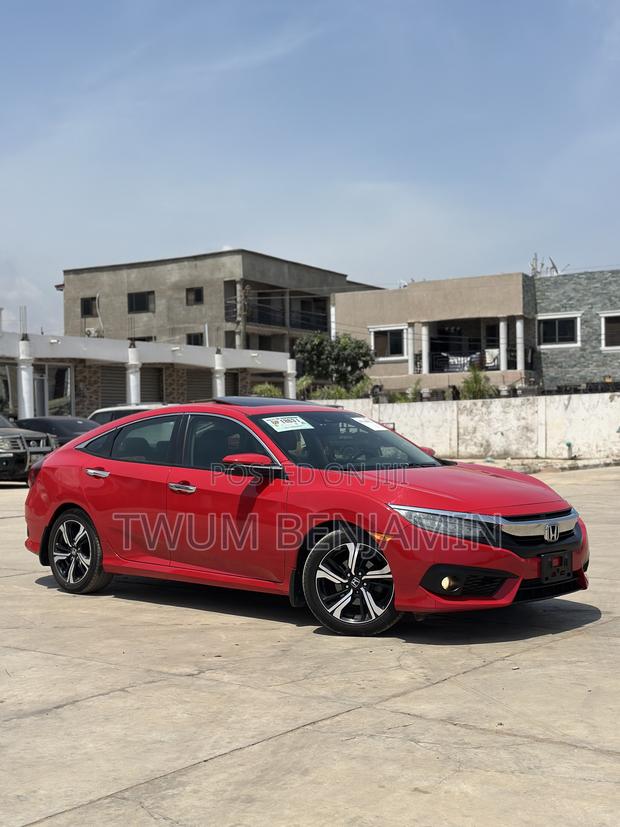 Honda Civic Touring 4dr Sedan (1.5L 4cyl) 2017 Red