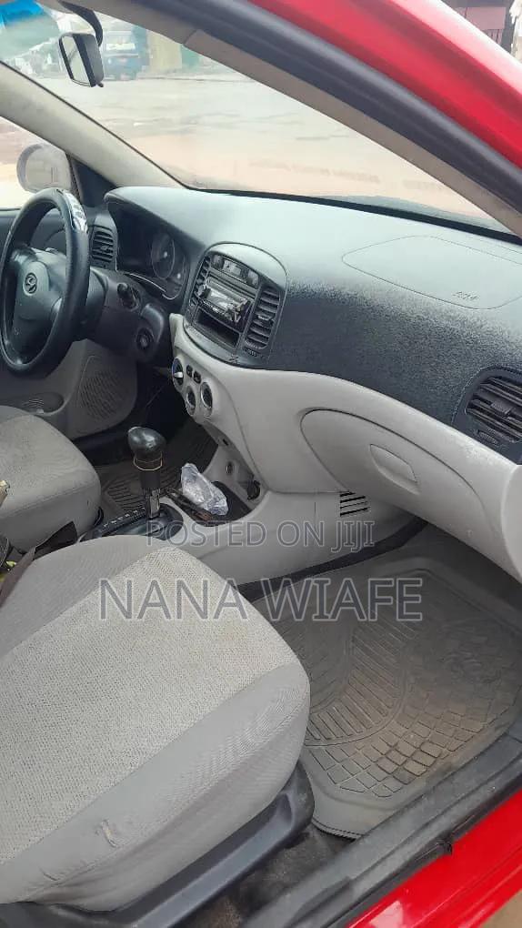 Hyundai Accent 2008 Red