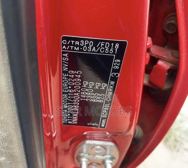 Toyota Yaris 2010 Red