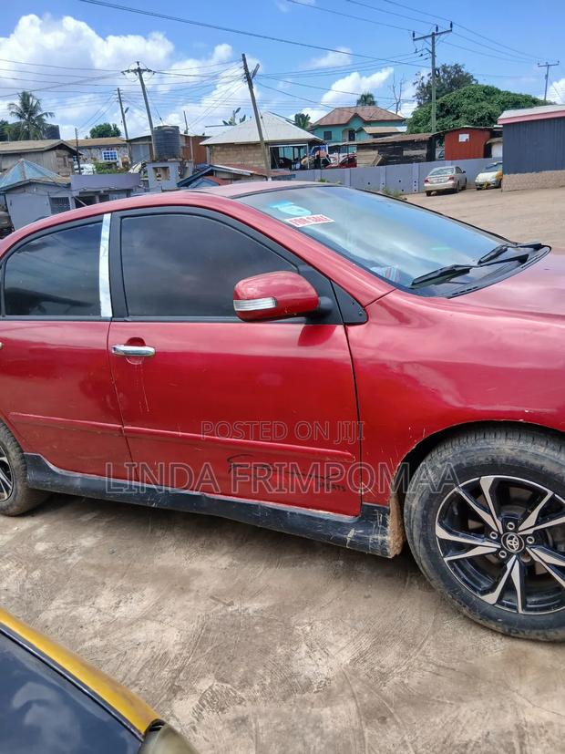 Toyota Corolla LE 2007 Red