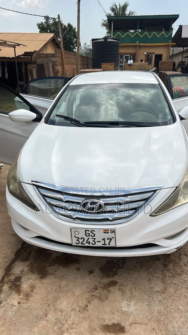 Hyundai Sonata GLS Sedan FWD (2.4L 4cyl 6A) 2013 White