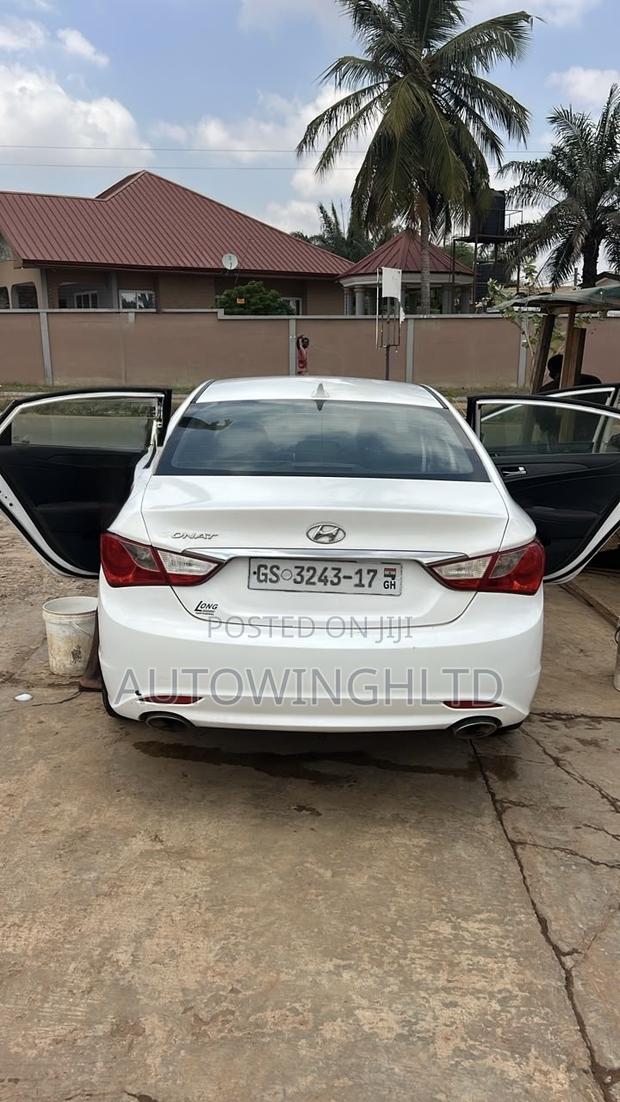 Hyundai Sonata GLS Sedan FWD (2.4L 4cyl 6A) 2013 White