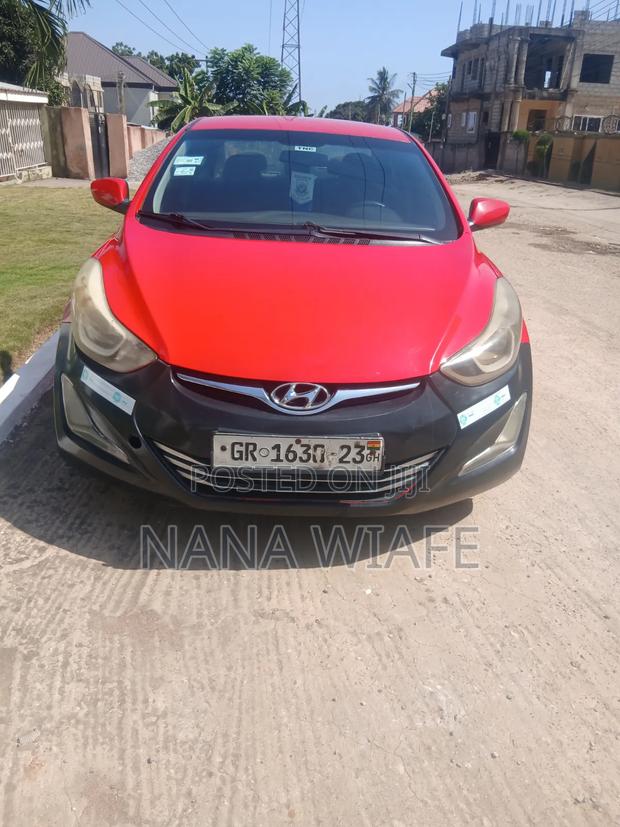 Hyundai Elantra 2013 Red