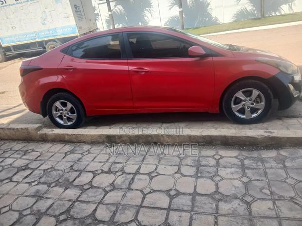 Hyundai Elantra 2013 Red