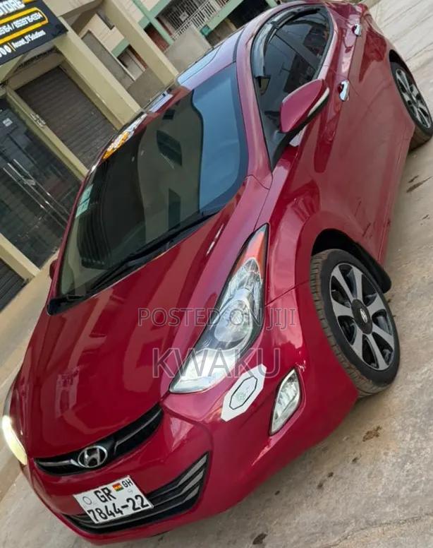 Hyundai Elantra 2013 Red