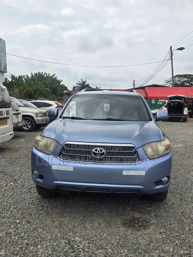 Toyota Highlander Hybrid Limited 2009 Blue