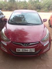 Hyundai Elantra 2014 Red for sale