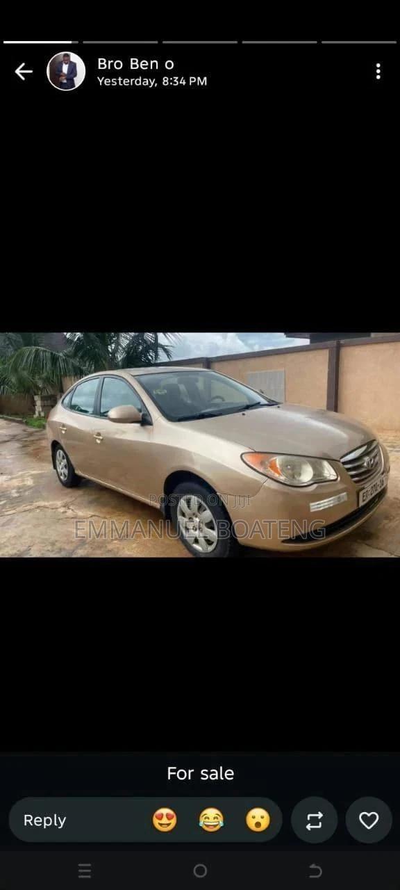 Hyundai Elantra GLS 2010 Gold