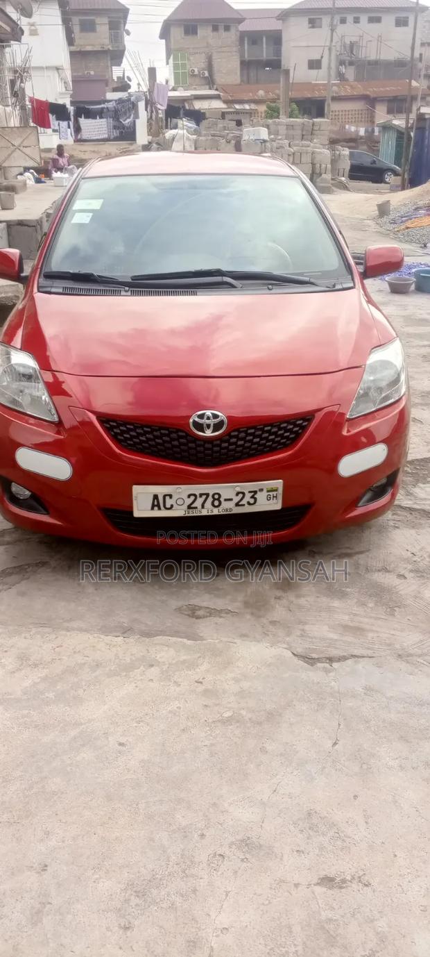 Toyota Yaris 2008 Red