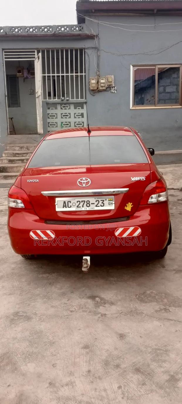 Toyota Yaris 2008 Red