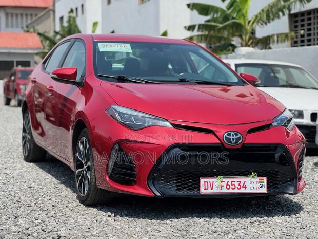 Toyota Corolla SE (1.8L 4cyl 2A) 2019 Red
