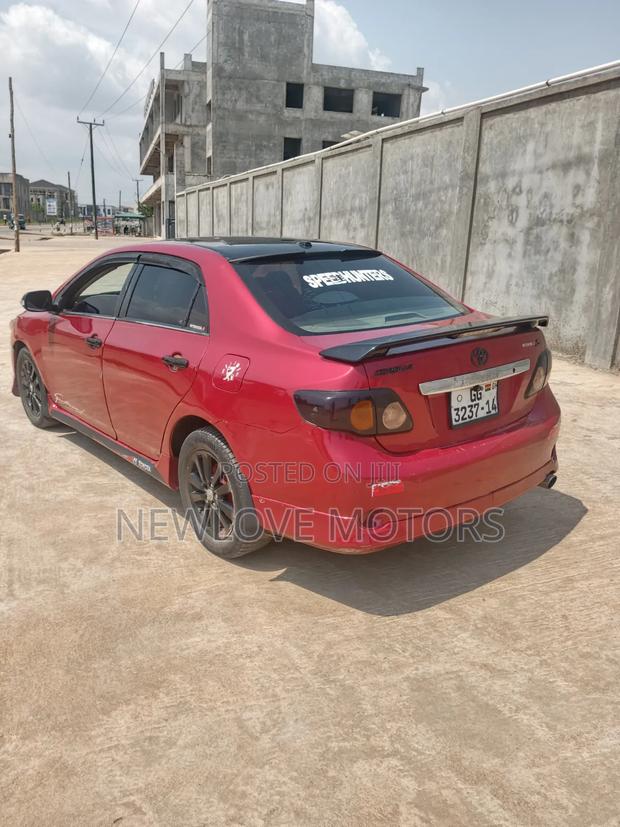 Toyota Corolla S 4dr Sedan (1.8L 4cyl 4A) 2010 Red