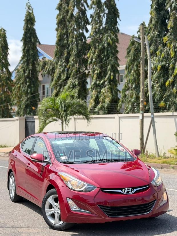 Hyundai Elantra SE Sedan FWD (1.8L 4cyl 6M) 2016 Red