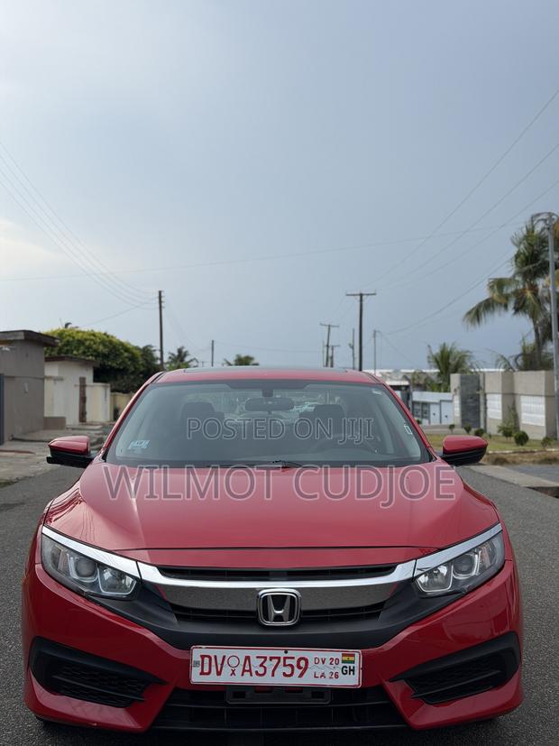 Honda Civic EX 4dr Sedan (2.0L 4cyl) 2017 Red