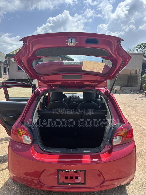 Mitsubishi Mirage DE 4dr Hatchback (1.2L 3cyl CVT) 2015 Red