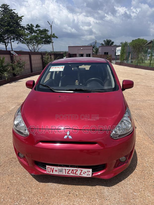 Mitsubishi Mirage DE 4dr Hatchback (1.2L 3cyl CVT) 2015 Red