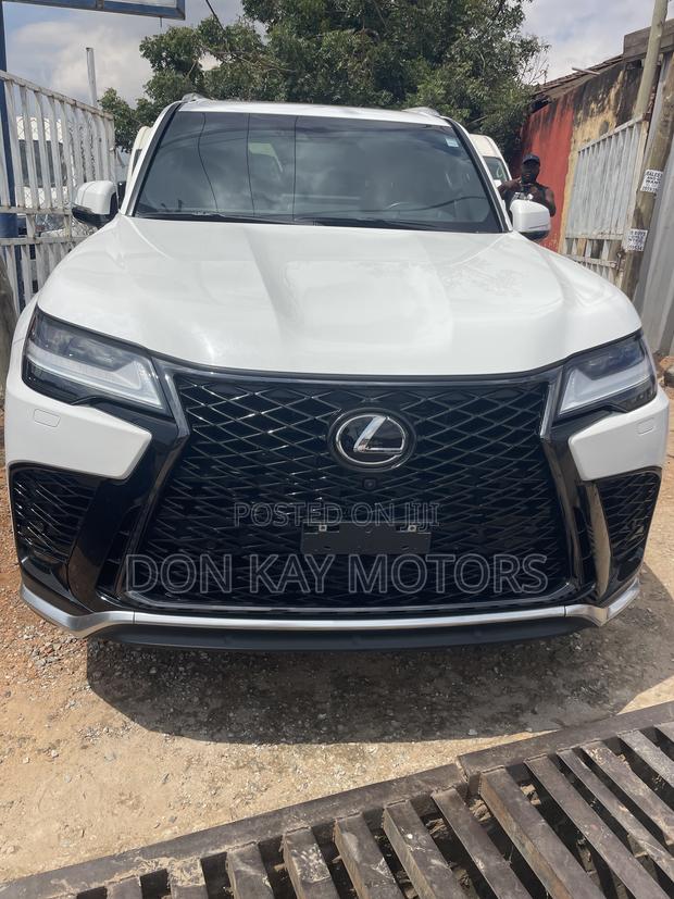 New Lexus LX 600 2024 White