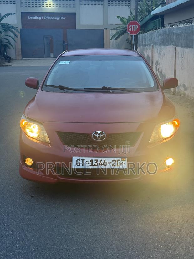 Toyota Corolla S 4dr Sedan (1.8L 4cyl 4A) 2010 Red