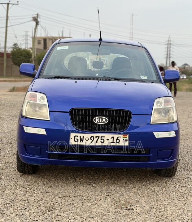 Kia Morning 2008 Blue