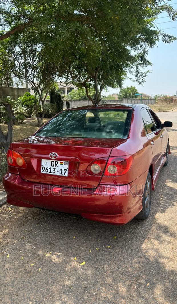 Toyota Corolla 2007 Red