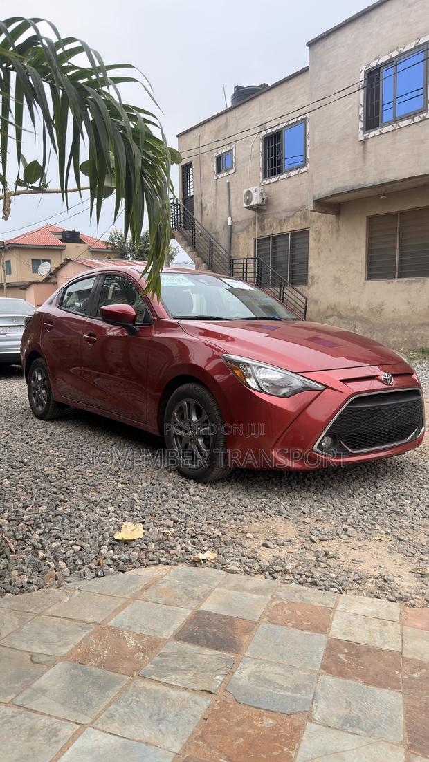 Toyota Yaris LE Sedan 4dr 2019 Red