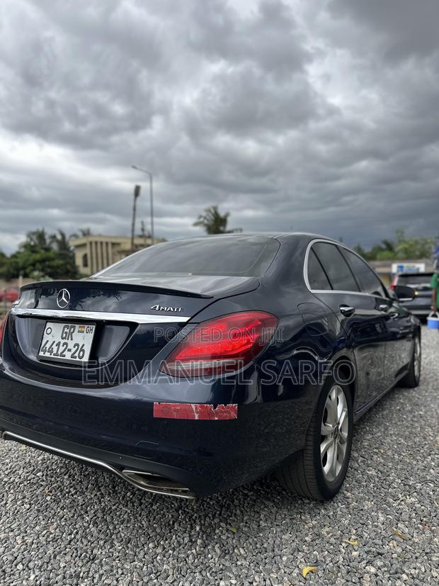 Mercedes-Benz C300 Sport 4Matic Sedan AWD (2.0L 4cyll 7A) 2016 Blue