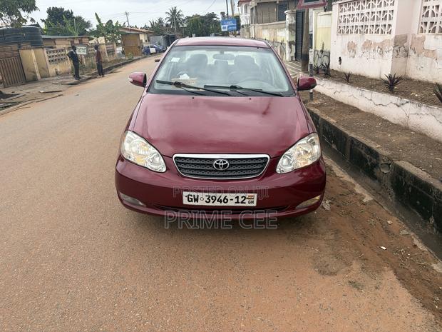 Toyota Corolla 2006 Red
