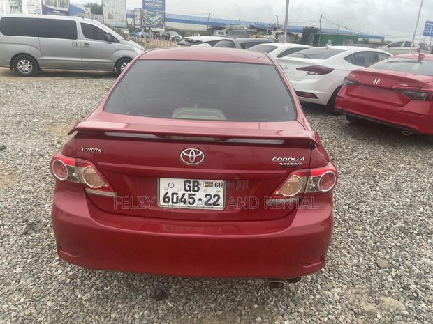 Toyota Corolla LE 4dr Sedan (1.8L 4cyl 4A) 2012 Red