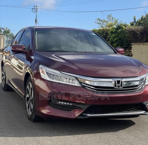 Honda Accord 2017 Burgundy