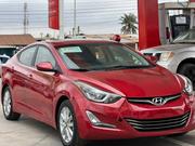 Hyundai Elantra Limited Sedan FWD (1.8L 4cyl 6A) 2016 Red for sale