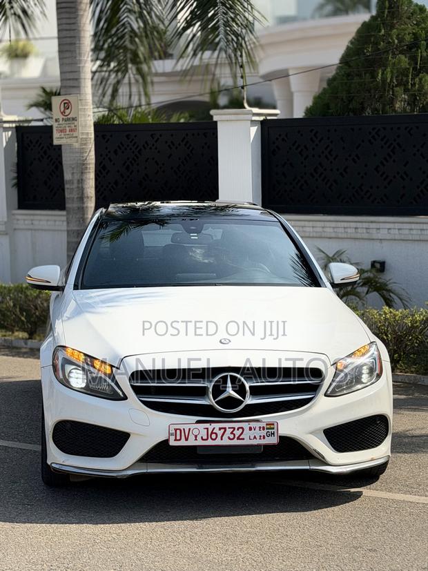 Mercedes-Benz C300 Sport 4Matic Sedan AWD (2.0L 4cyl 7A) 2017 White