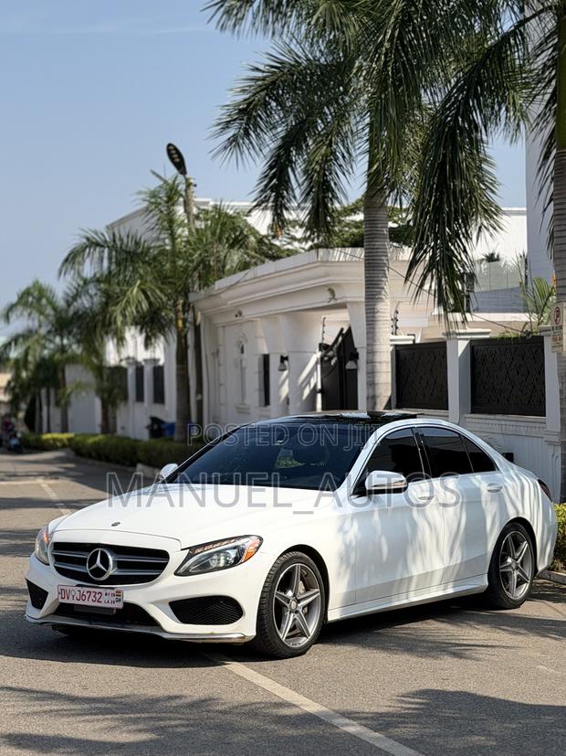 Mercedes-Benz C300 Sport 4Matic Sedan AWD (2.0L 4cyl 7A) 2017 White