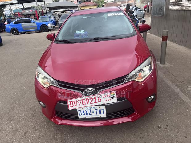 Toyota Corolla LE Eco 4dr Sedan (1.8L 4cyl CVT) 2016 Red