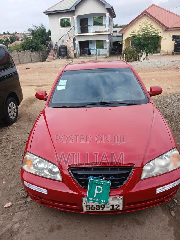 Hyundai Elantra GLS 2004 Red