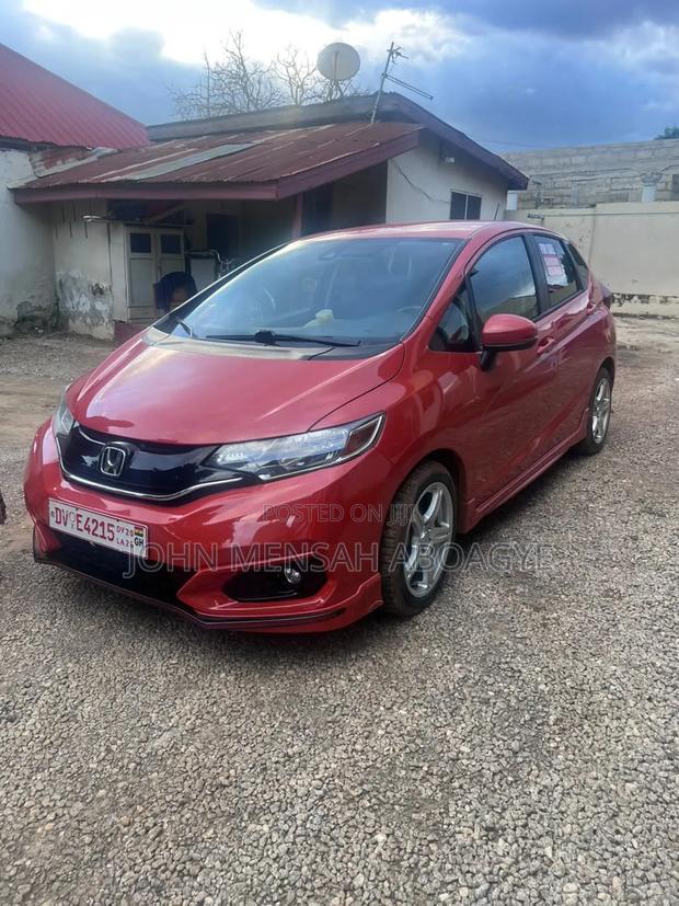 Honda Fit Sport 2019 Orange
