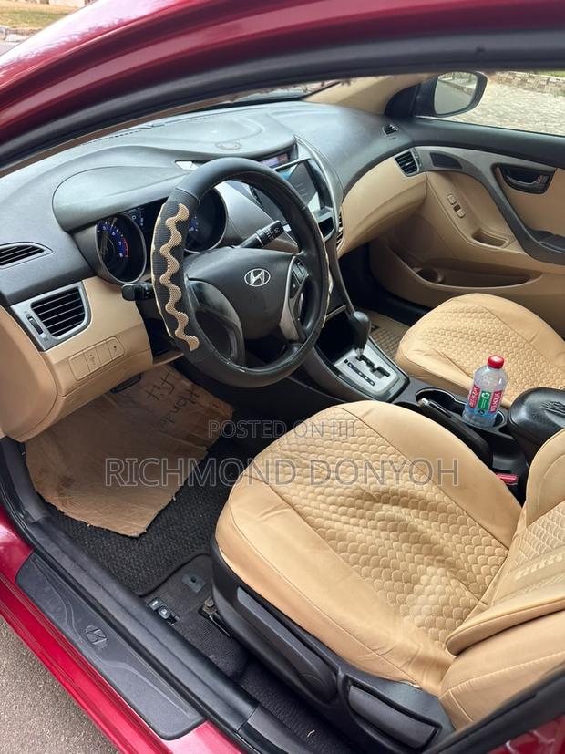 Hyundai Elantra 2013 Red
