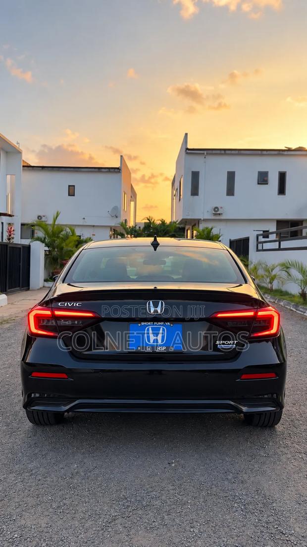 Honda Civic Sport CVT 2025 Black
