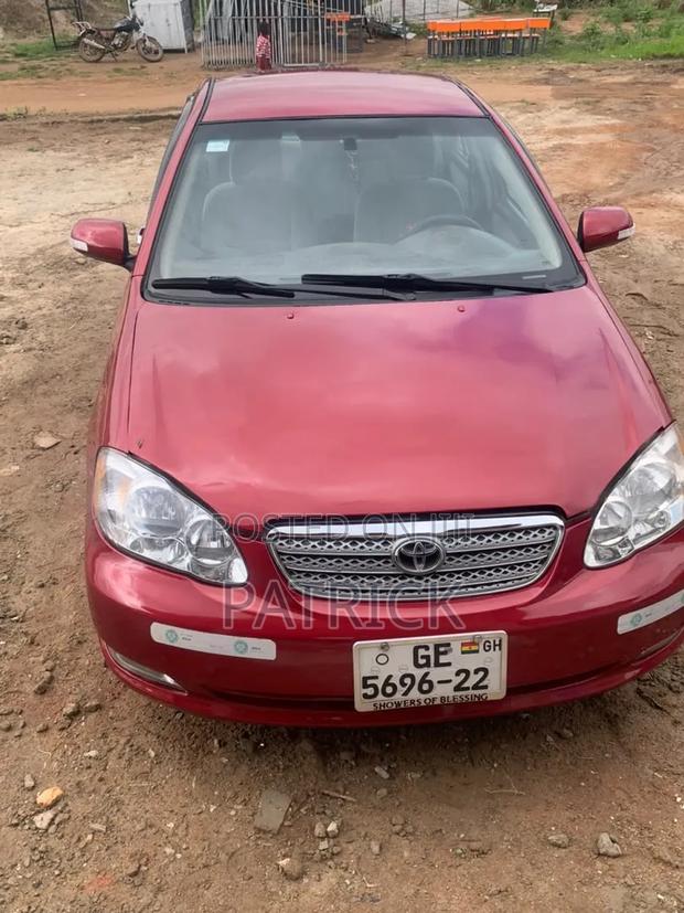 Toyota Corolla CE 2007 Red