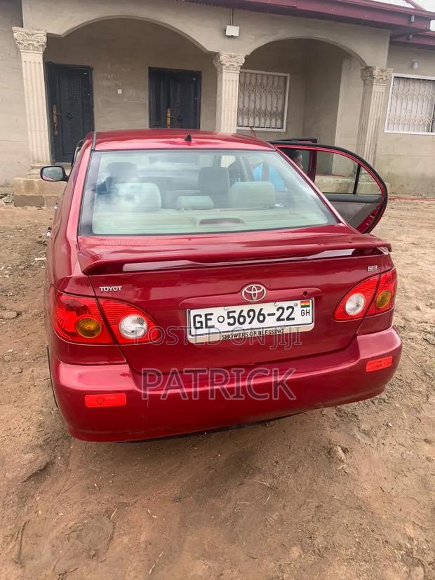 Toyota Corolla CE 2007 Red