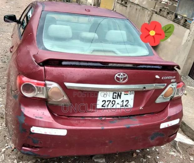 Toyota Corolla 2010 Red