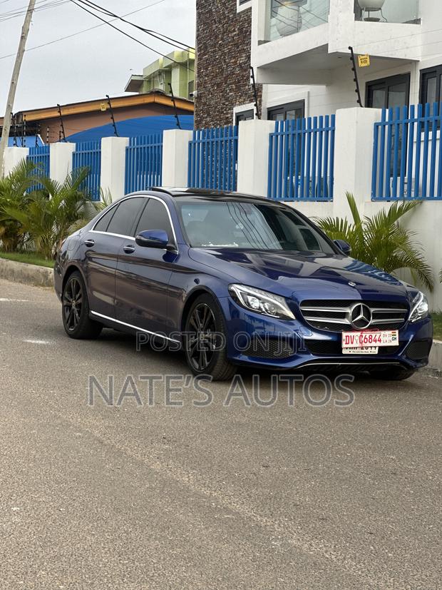 Mercedes-Benz C300 Luxury 4matic Sedan AWD (2.0L 4cyl 7A) 2017 Blue