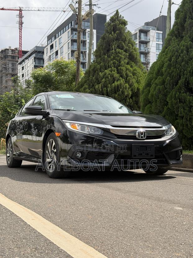 Honda Civic EX Sedan 2018 Black