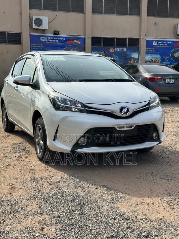 Toyota Vitz 1.3 AWD 3dr 2016 White