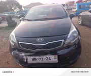 Kia Rio Base 4dr Sedan (1.6L 4cyl 5M) 2011 Black for sale