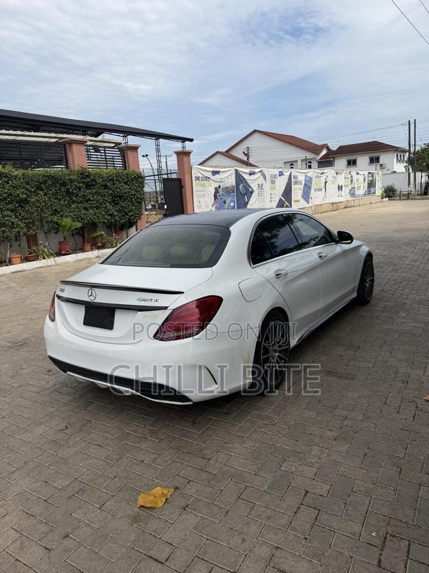 Mercedes-Benz C300 Luxury 4Matic Sedan AWD (2.0L 4cyl 7A) 2016 White