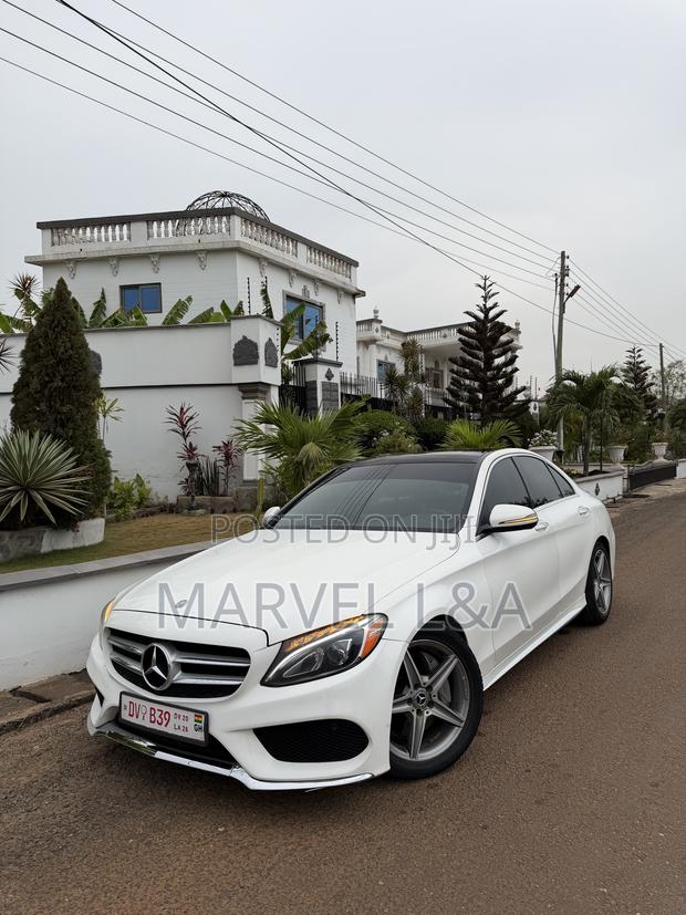 Mercedes-Benz C300 Base C300 RWD Sedan 2018 White