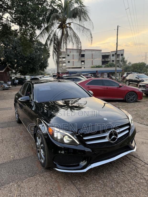 Mercedes-Benz C300 Sport 4Matic Sedan AWD (2.0L 4cyl 7A) 2017 Black