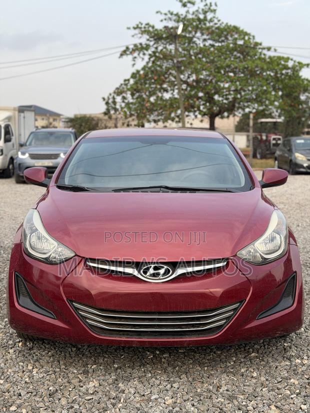Hyundai Elantra Limited Sedan FWD (1.8L 4cyl 6A) 2016 Red