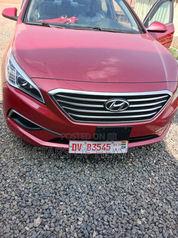 Hyundai Sonata 2017 Red