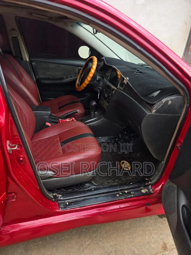 Toyota Corolla S 2007 Red